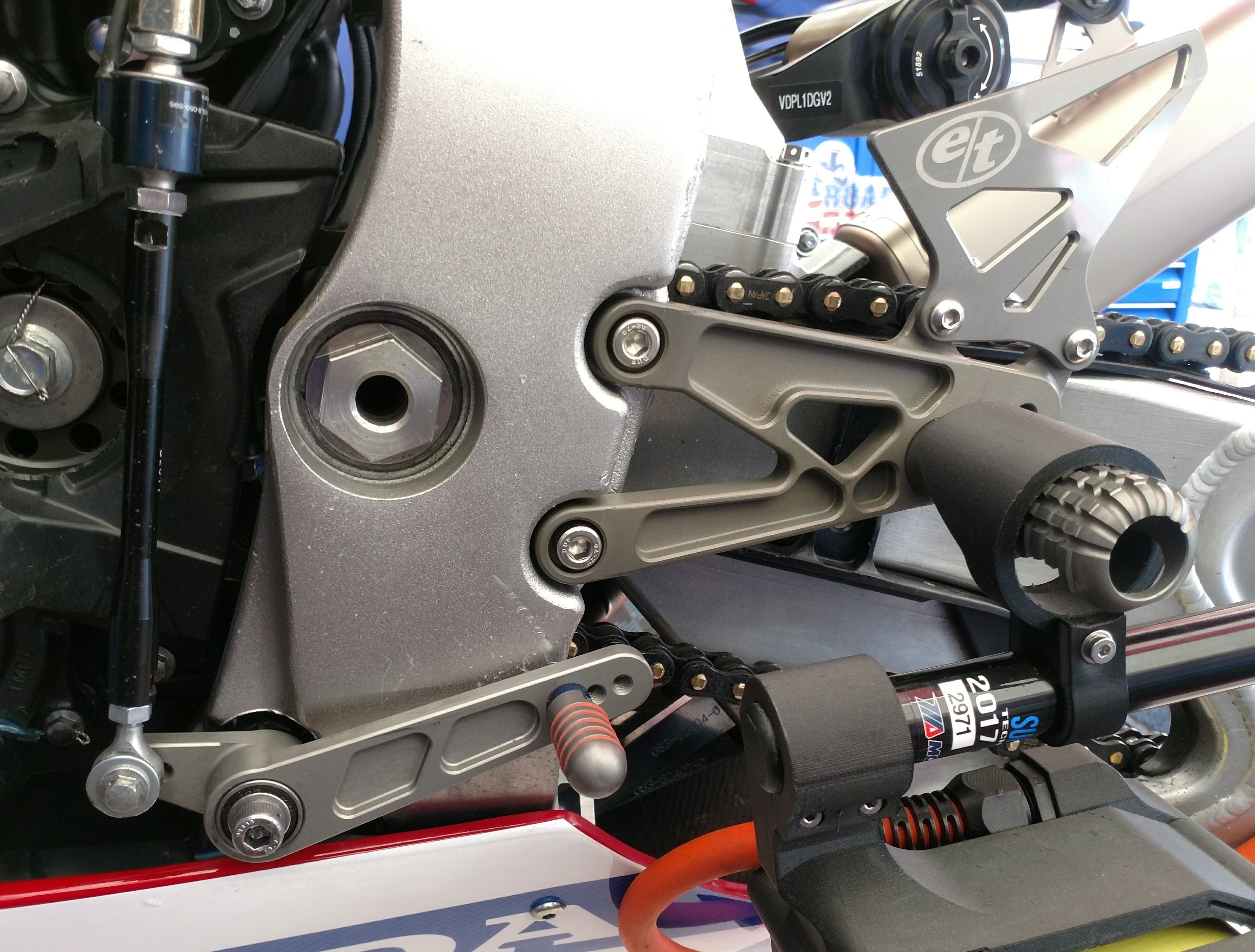 Evol Technology Works Racing Rearsets Kit Honda Cbr Rr